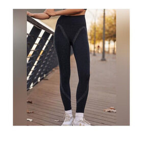 Free People | FP Movement Sparkle Lurex Athletic Workout Leggings High‎ Waist